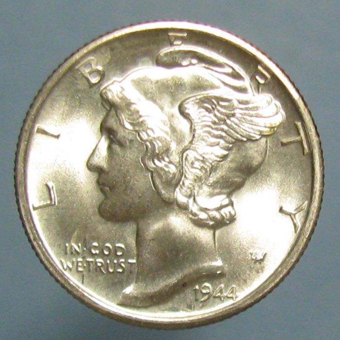 Mint-State-1944-D-Mercury-Dime